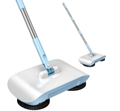 Hand Push Sweeper Household Broom Dustpan